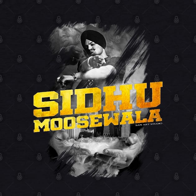 Sidhu Moosewala Art by SAN ART STUDIO 